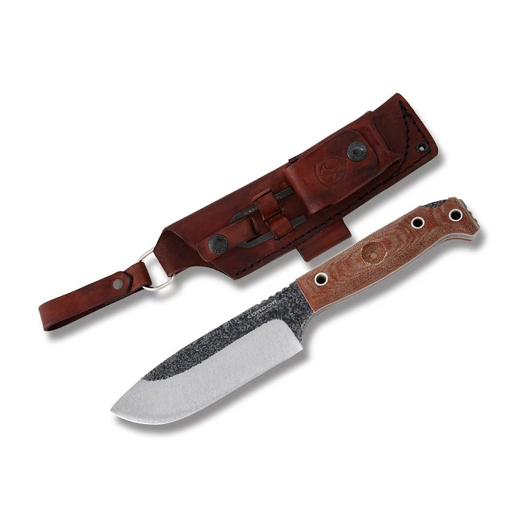 Condor Selknam Fixed Blade Micarta 5.12in Drop Point Knife