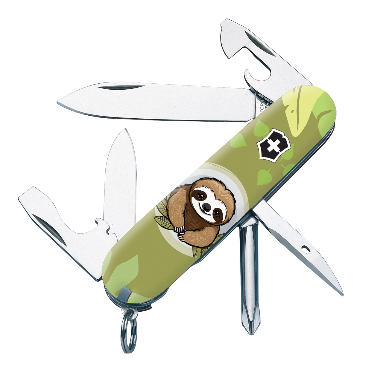 Victorinox SMKW Exclusive Tinker Swiss Army Knife Sloth Don't Hurry V1173