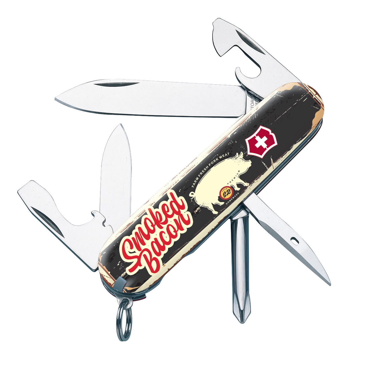Victorinox Tinker Swiss Army Knife Smoked Bacon SMKW Special