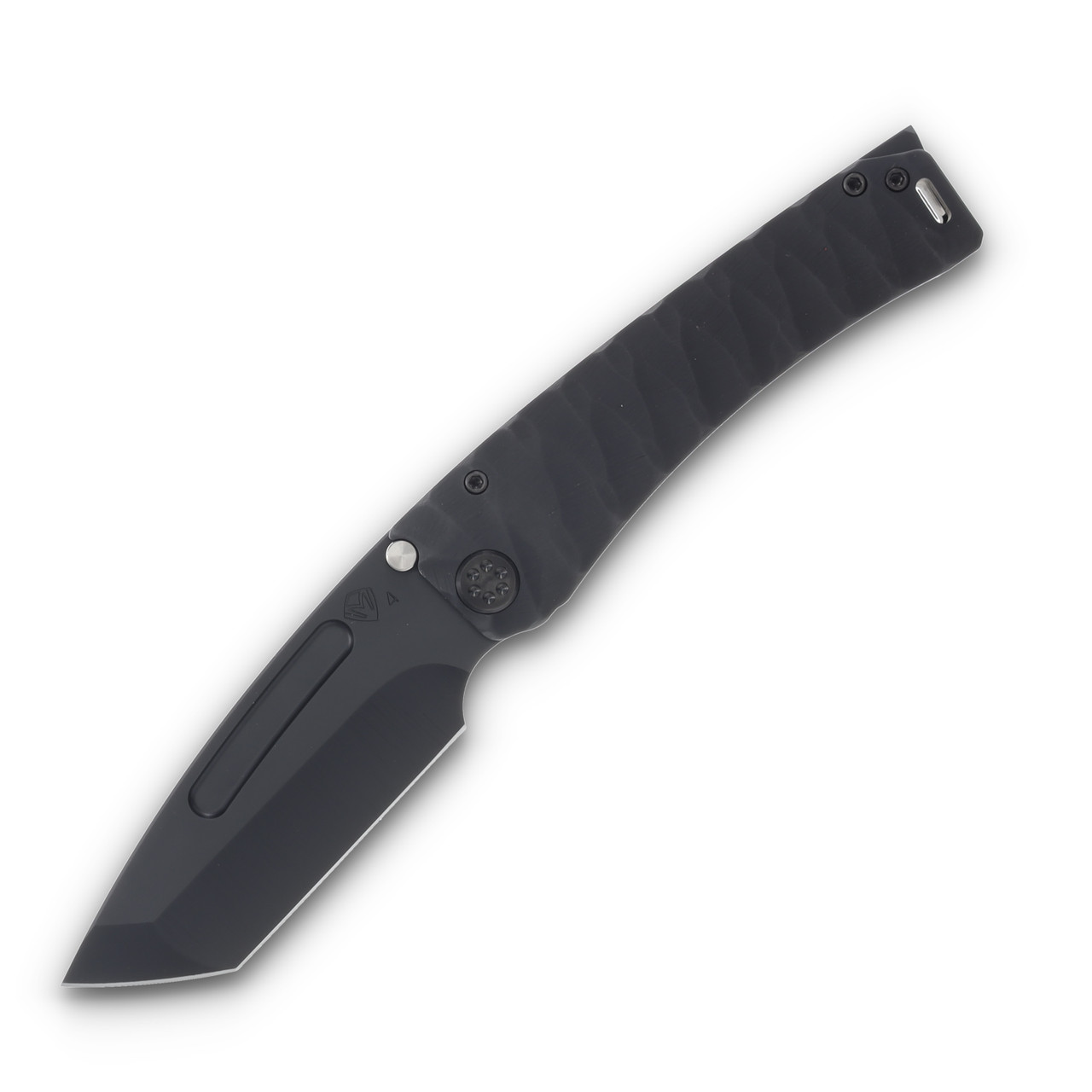 Medford Marauder H Predator Folding Knife 3.75in Black DLC Tanto