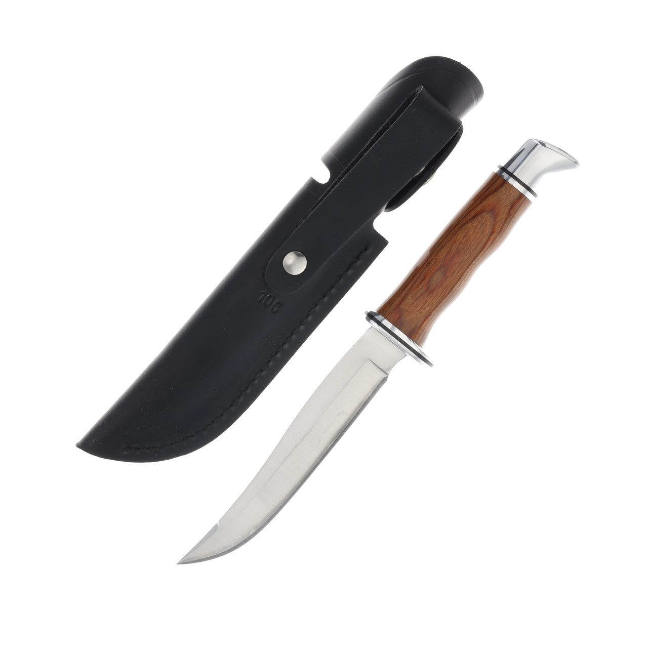 Buck Heritage Series Pathfinder 4 Inch Plain Satin Clip Point