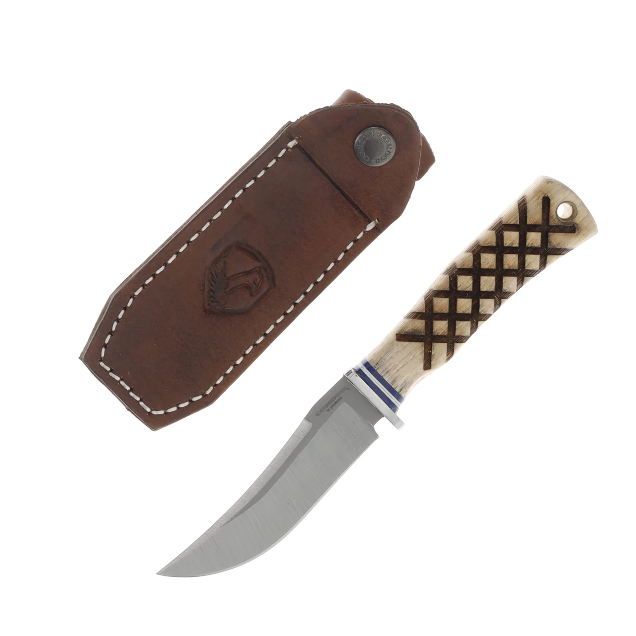 Condor Tool and Knife Woodspirit Hiker 4.12in Satin Fixed Blade Knife CTK60737