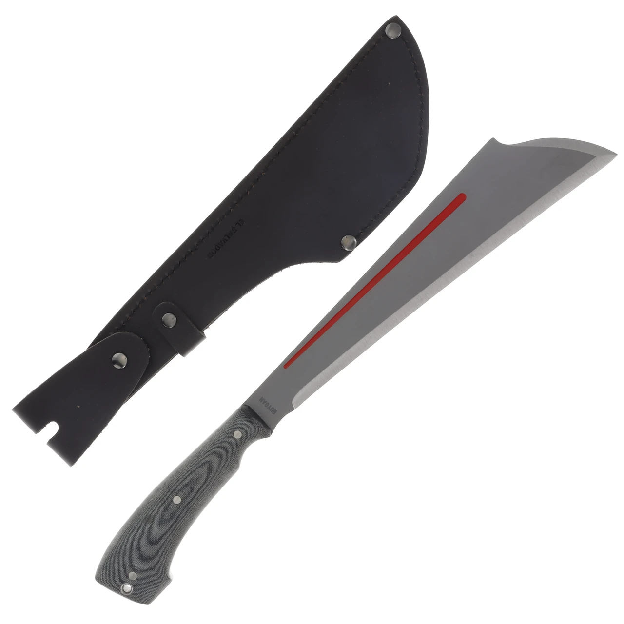Condor Tool and Knife Guygan Machete 11.14in Fixed Blade Carbon Steel CTK63879