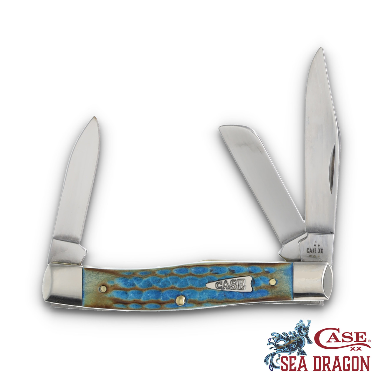 Case Sea Dragon 63032 SS Medium Stockman CA25218