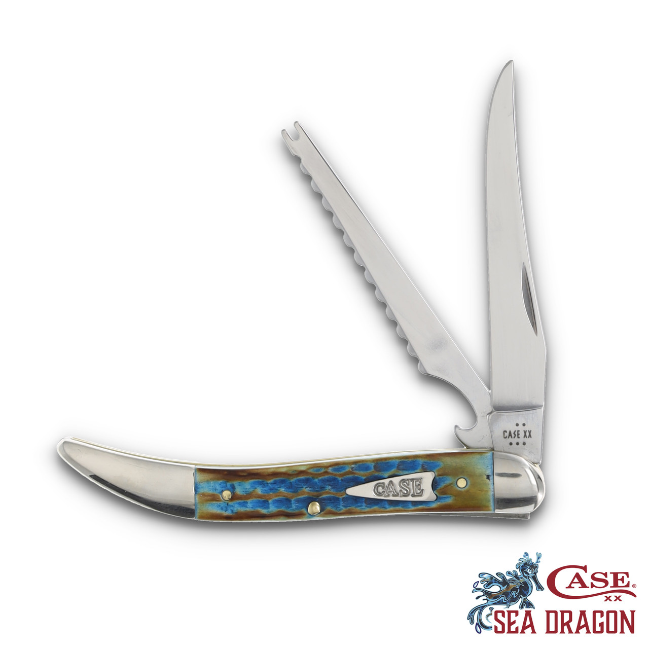 Case XX SMKW Exclusive Sea Dragon Folding Fishing Knife CA25232