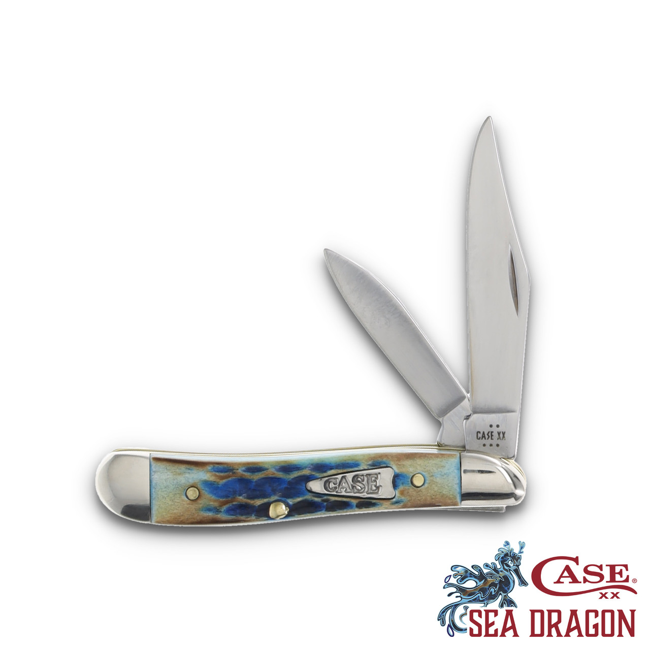 Case XX SMKW Exclusive Sea Dragon 2 Blade Peanut CA25254 - Smoky