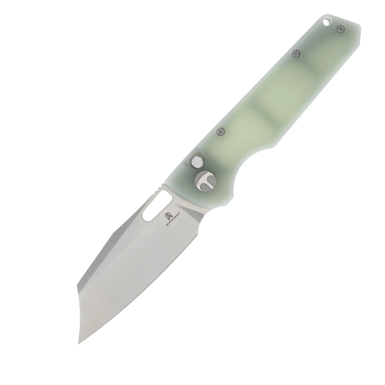 Bestech Knives Bestechman Guardian Jade G10 3.21in Satin Blade BMK11A