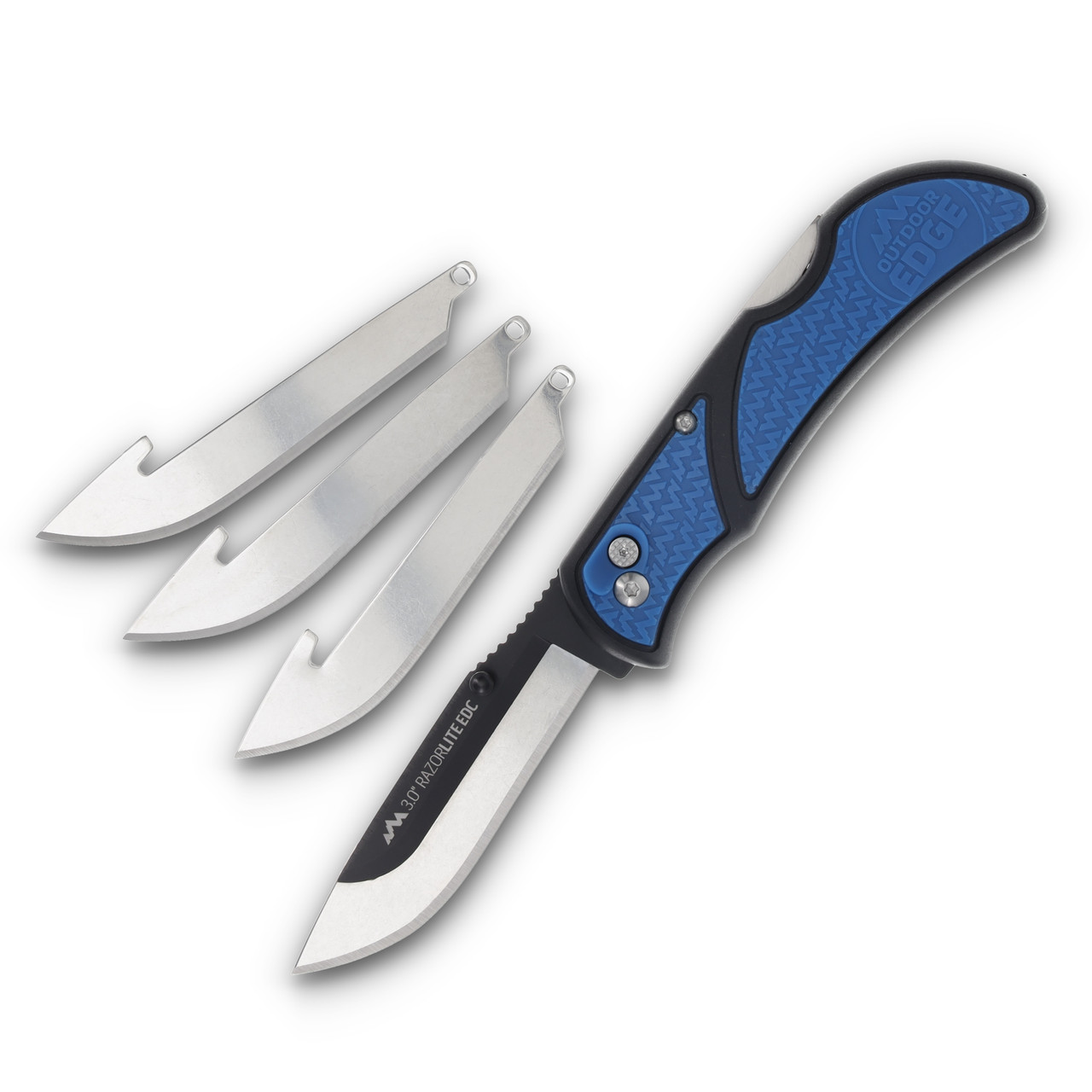 Outdoor Edge Razor Lite Folding Knife 3.0in Drop Point Blue