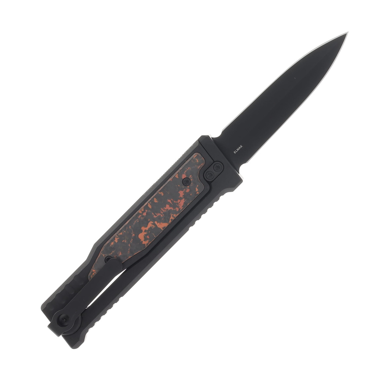 Reate EXO-M Safety Lock Gravity Knife Black PVD (SMKW Exclusive