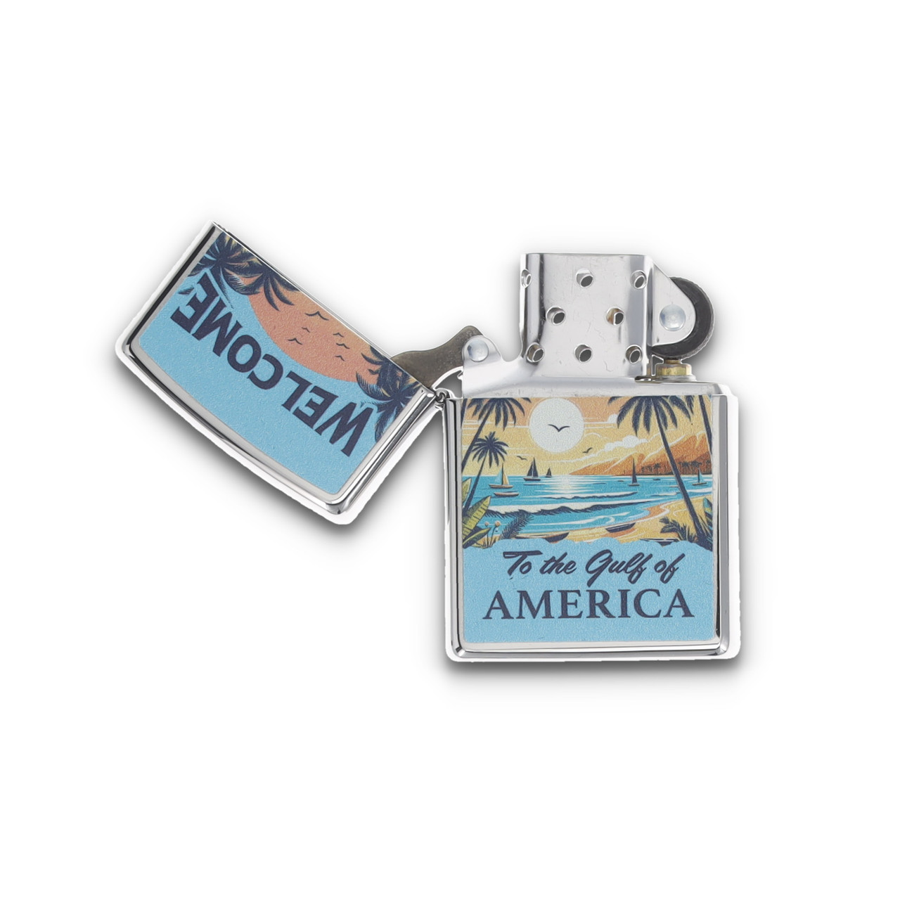 Zippo SMKW Exclusive Welcome To The Gulf of America Lighter