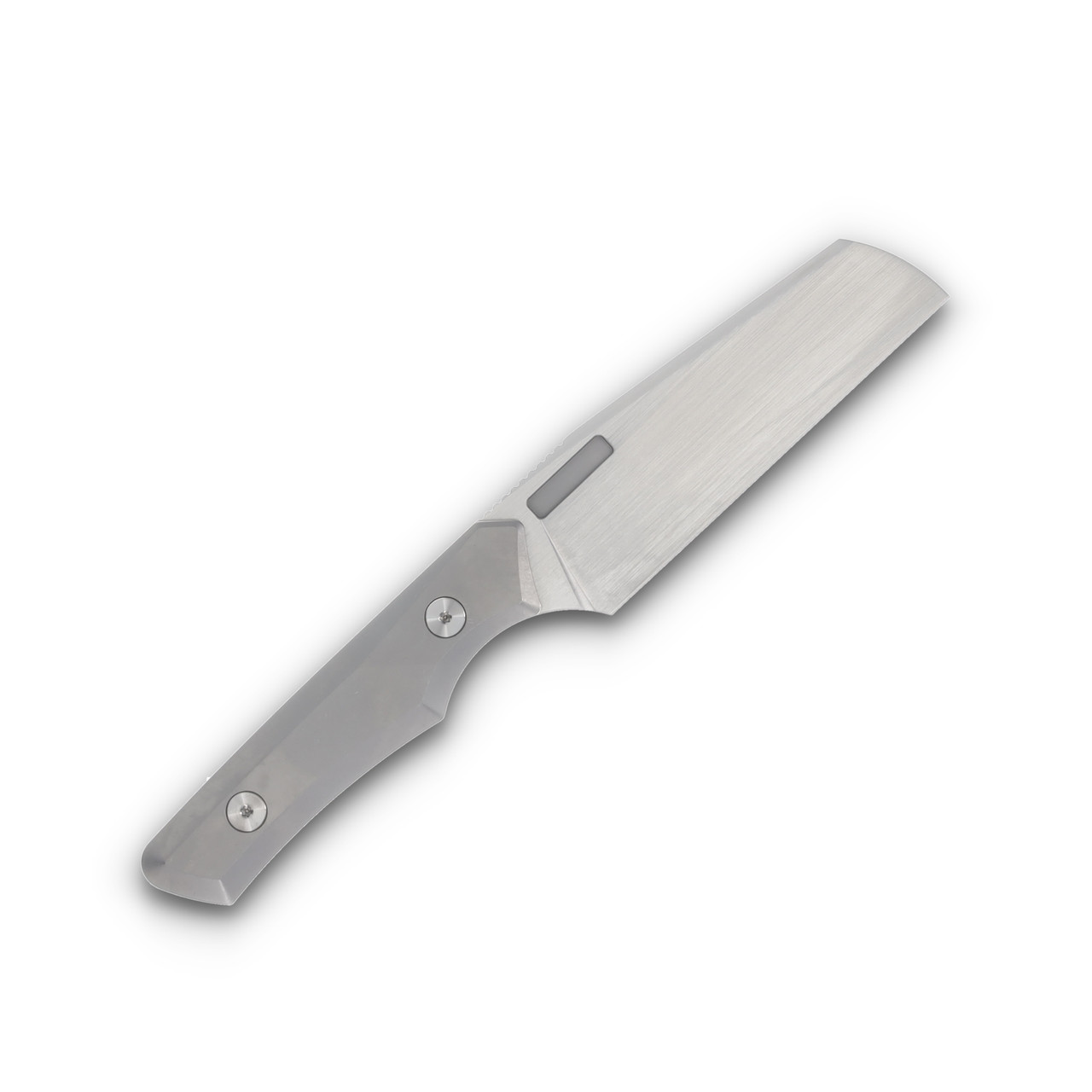 Vero Axon Fixed Blade Knife Hand Satin/Titanium FBK286H-2 - Smoky