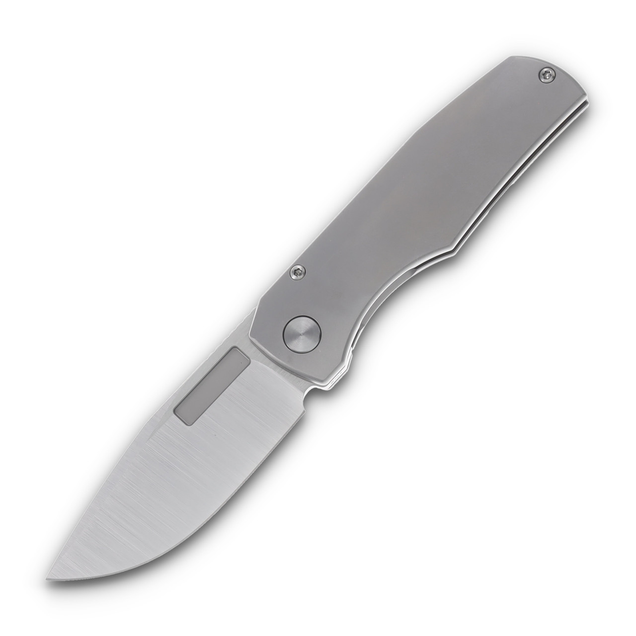 Vero Engineering Nova Mini Folding Knife Belt Satin/Titanium
