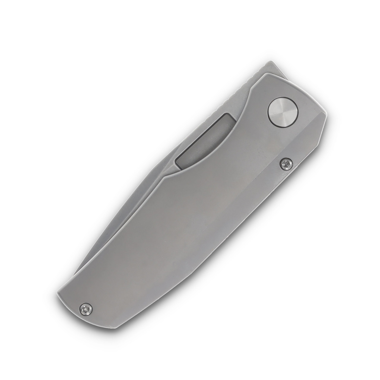Vero Engineering Nova Mini Folding Knife Stonewash/Titanium