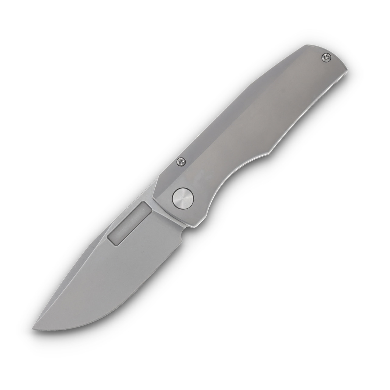 Vero Engineering Nova Mini Folding Knife Stonewash/Titanium