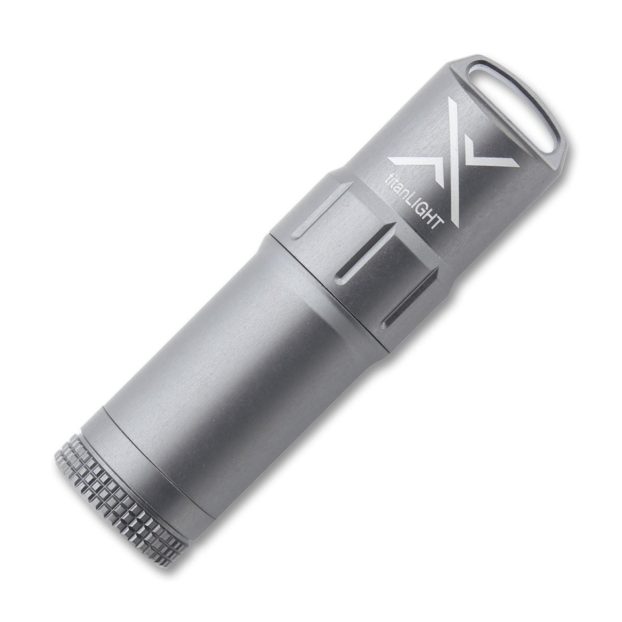 Exotac Gunmetal Grey TitanLight Refillable Lighter Waterproof