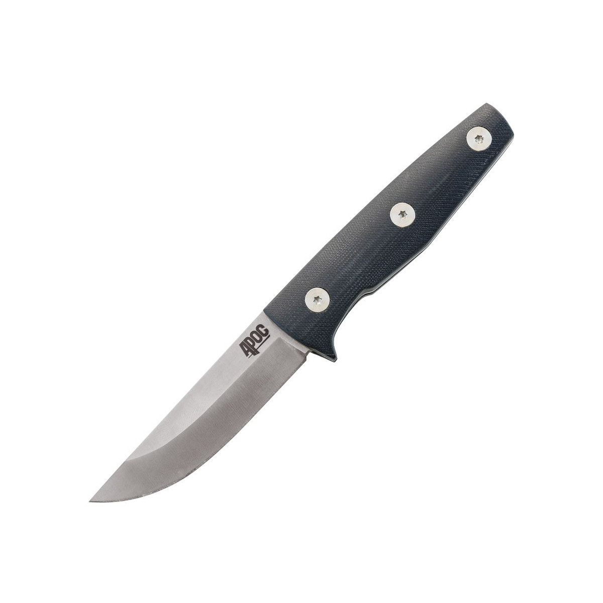 APCO Wallace Small Puukko Fixed Blade Knife 3 Inch Plain Satin Puukko