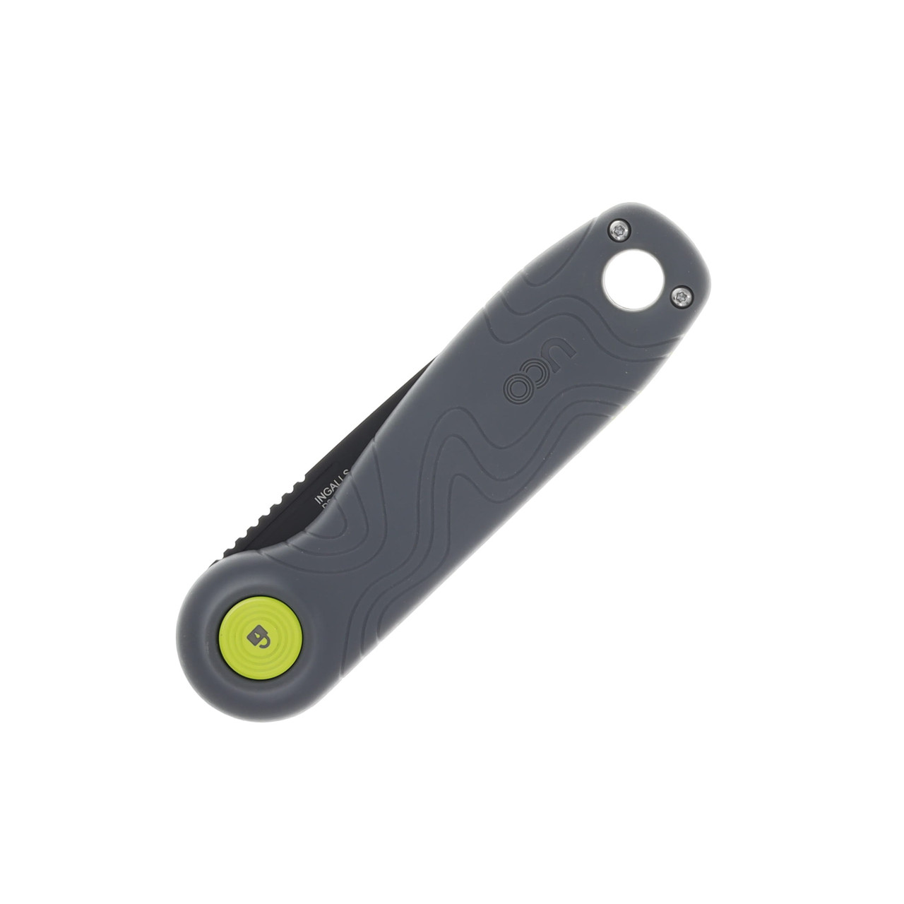 Uco Ingalls Switch-Lok Folding Knife Coal 2.6in Black Straight