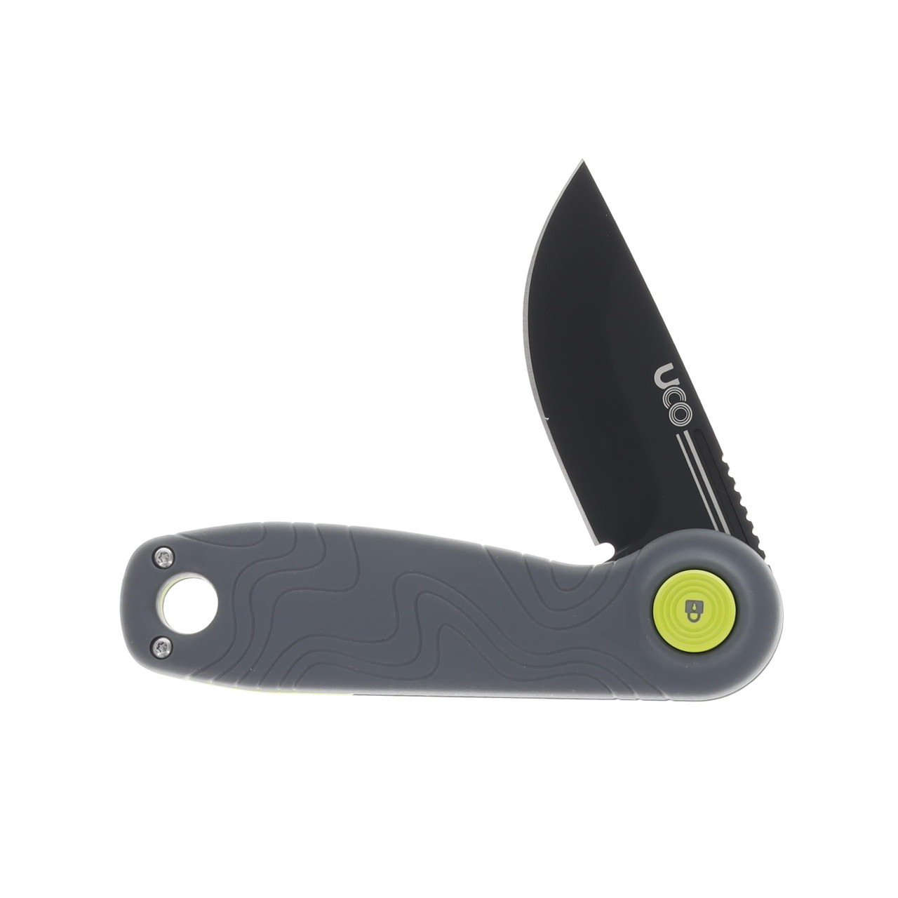 Uco Ingalls Switch-Lok Folding Knife Coal 2.6in Black Straight