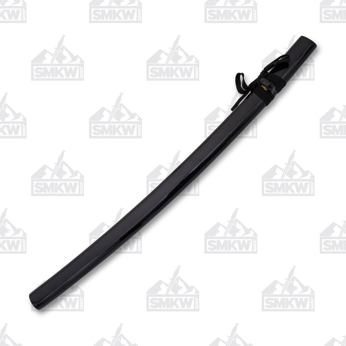 Neptune Trading 41in Black Carbon Steel Hand Forged Katana Display