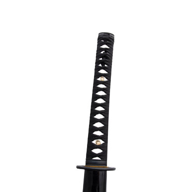 Neptune Trading 41in Black Carbon Steel Hand Forged Katana Display