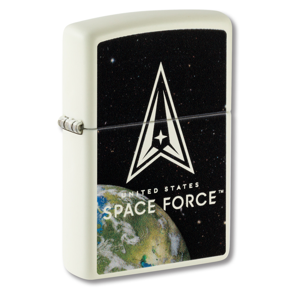 Zippo Lighter Space Force Green Glow in The Dark Finish 1