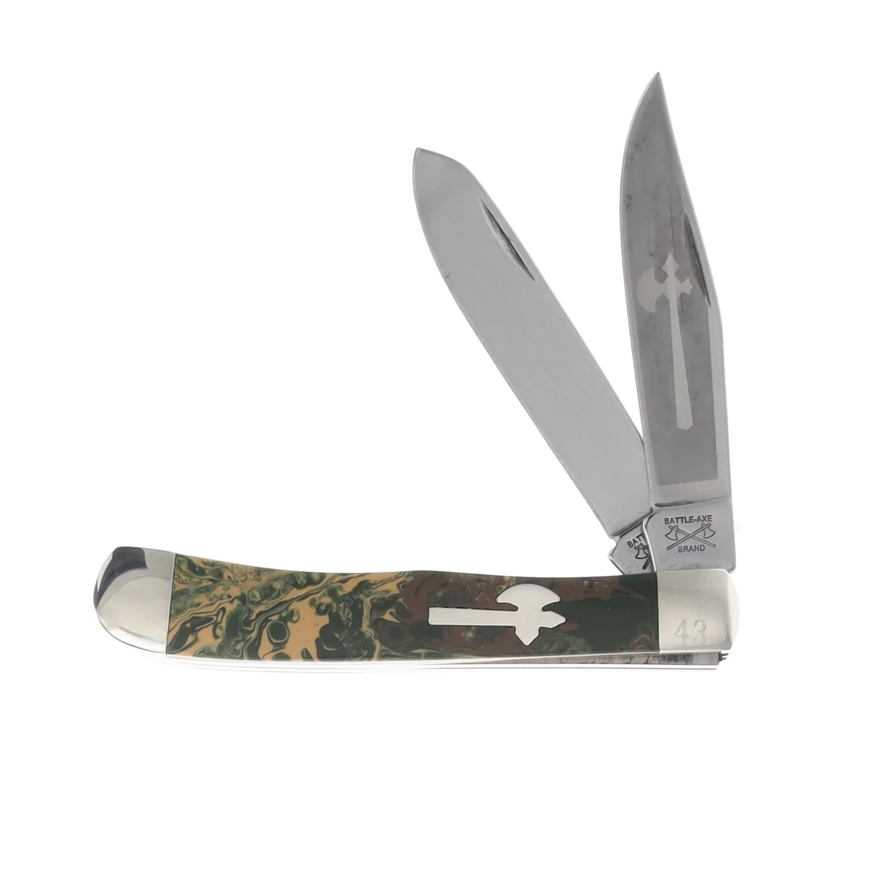 Battle Axe Brand Trapper Desert Camo Micapearl CCBA19DCAMO
