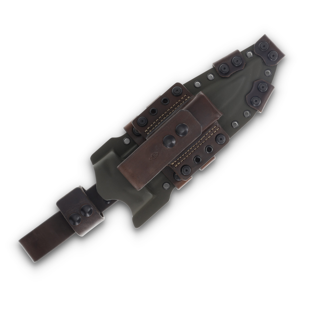 Miller Bros Blades M-22 Sawback Bowie 8.75in Plain Clip Point OD