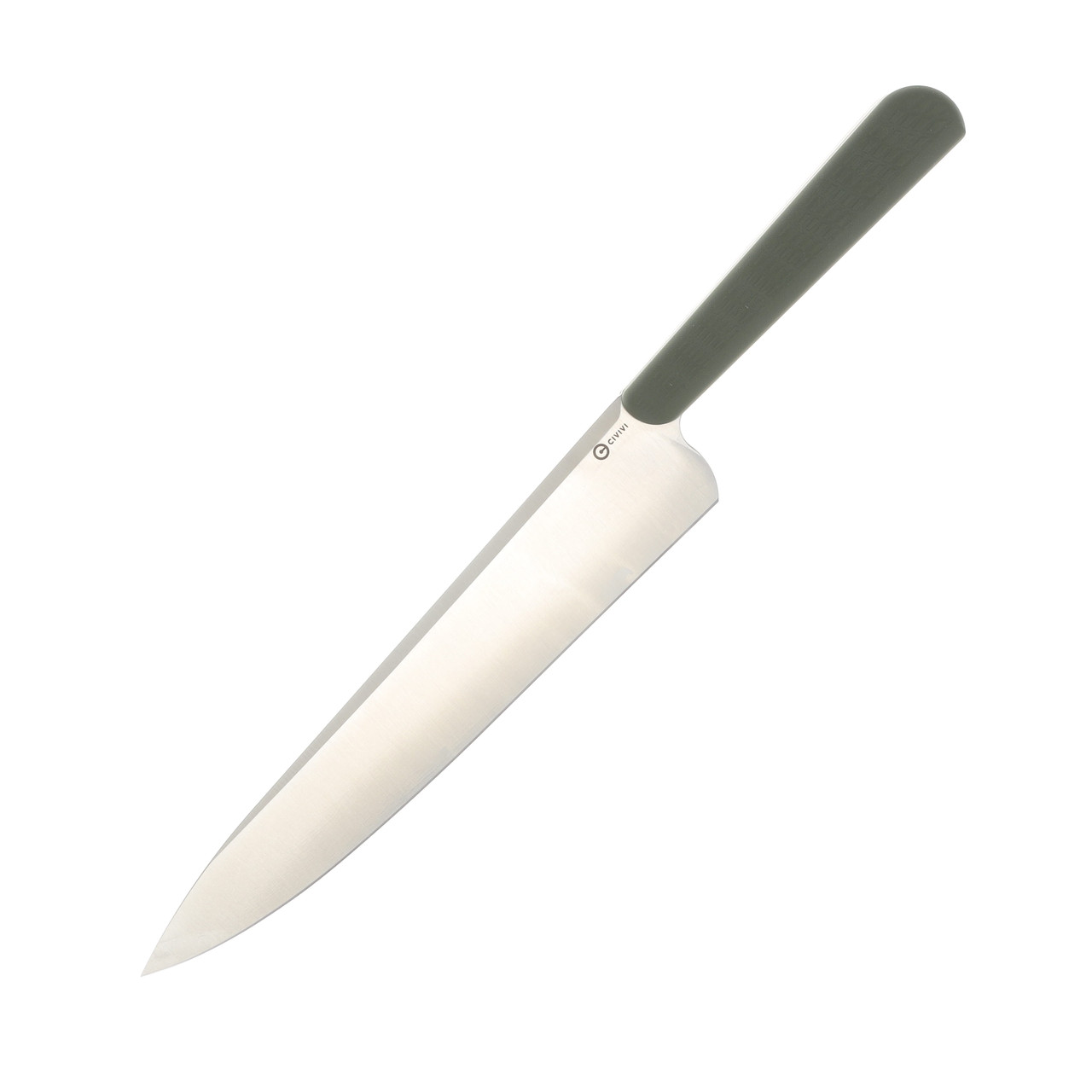 CIVIVI Cibus Chefs Knife OD Green 7.87 Inch Plain Satin Drop Point C23048-2