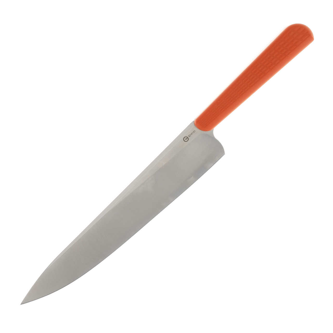 CIVIVI Cibus Chefs Knife Orange 7.87 Inch Plain Satin Drop Point C23048-3