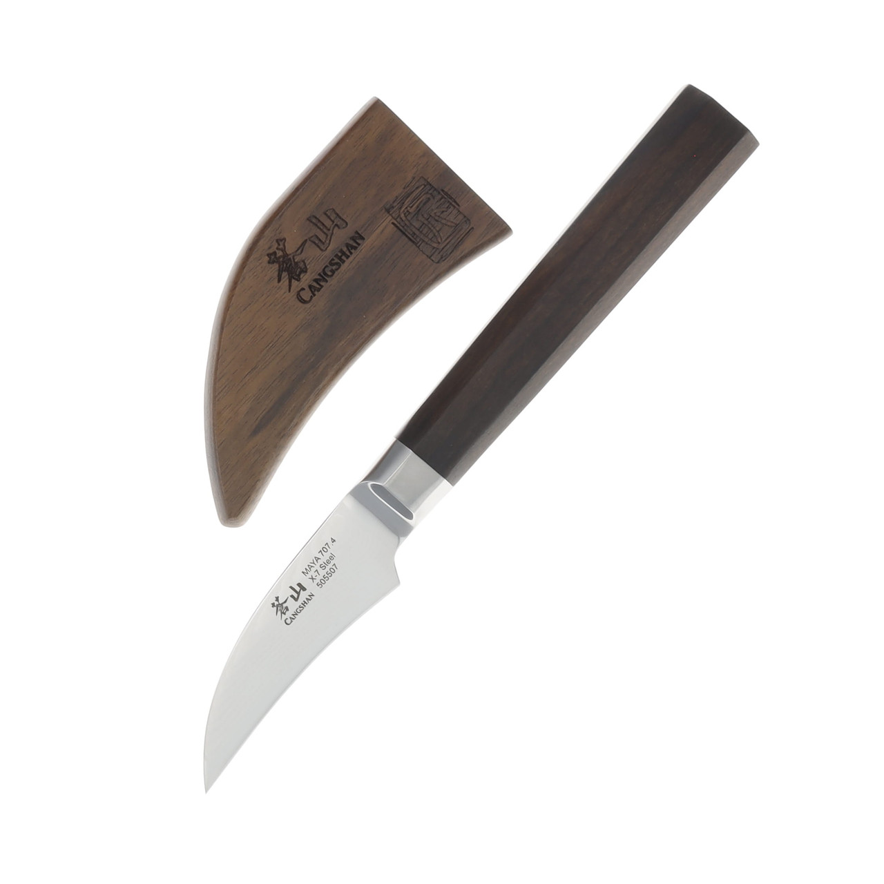Cangshan Maya Series 2.5" Fixed Blade Peeling Knife With Sheath 505507