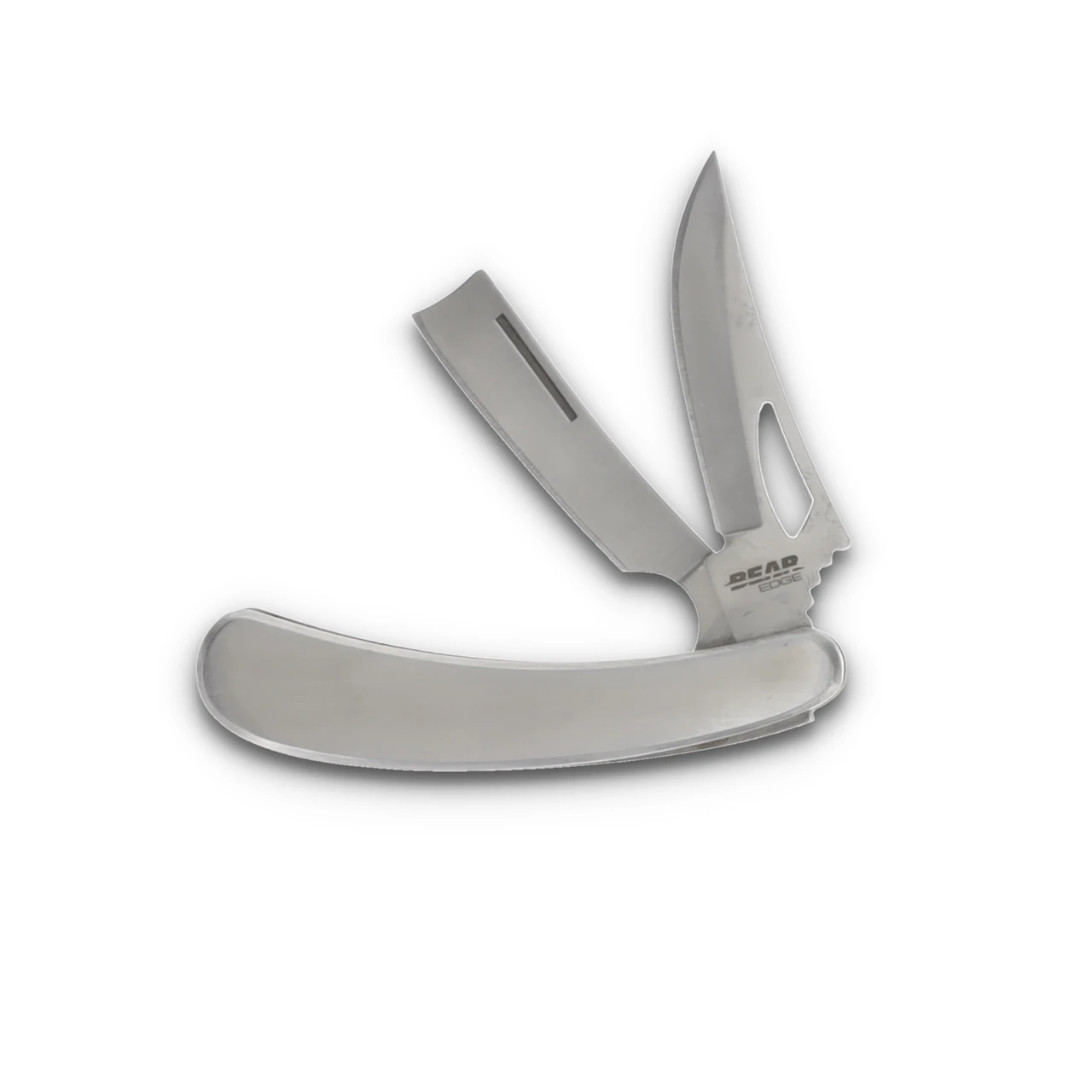 Bear & Son 563 Folding Knife Bow Trapper Front Open