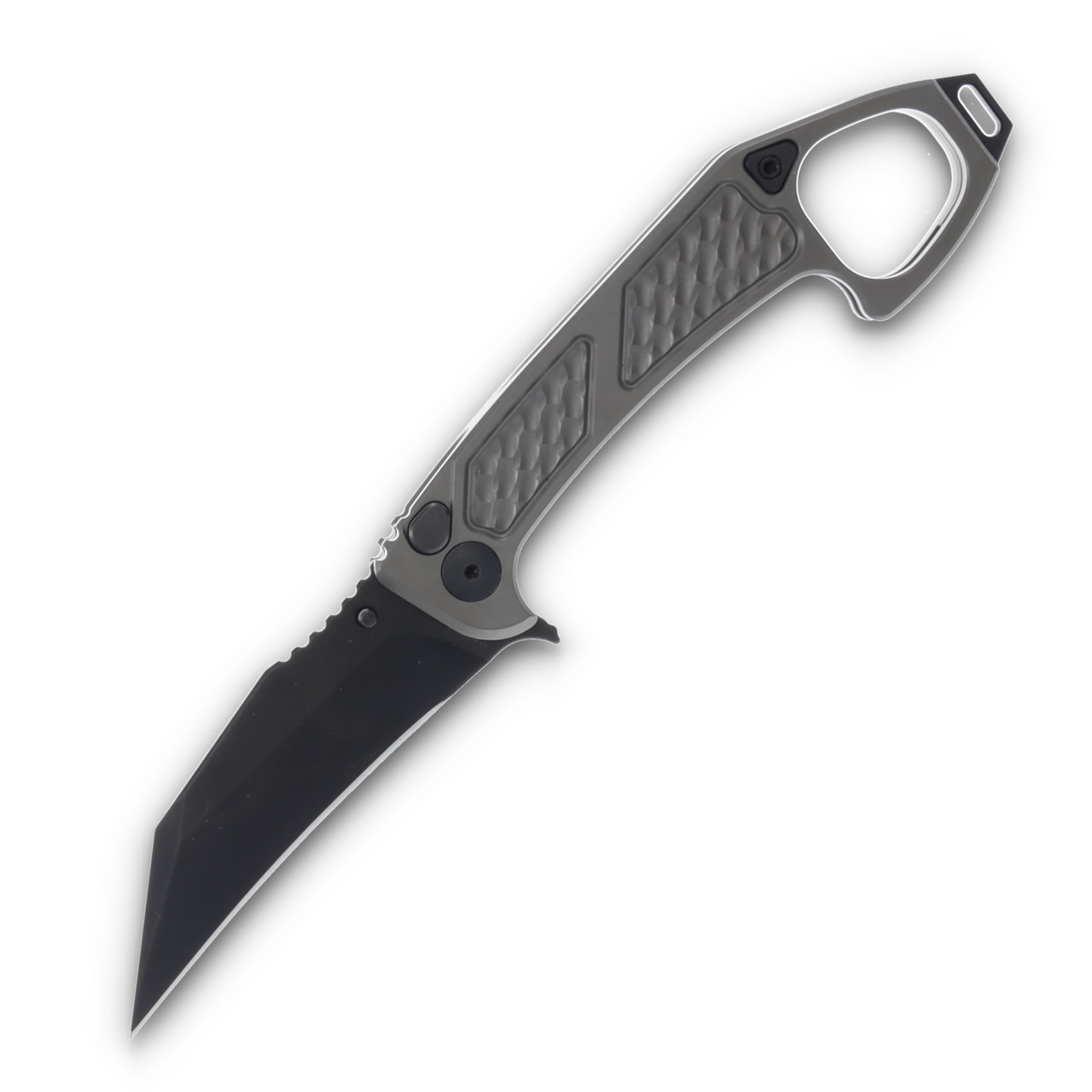 Half Face Blades SHPOS monolithic folder blade, black PVD blade Gen 3 HFSHPOS