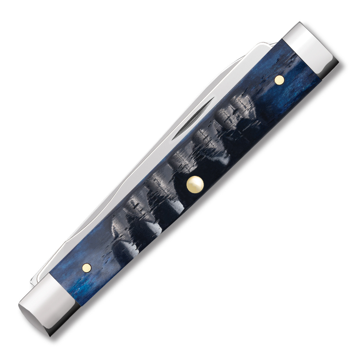 Case XX Gator Jig Ocean Blue Bone Baby Doc Limited Edition Folding