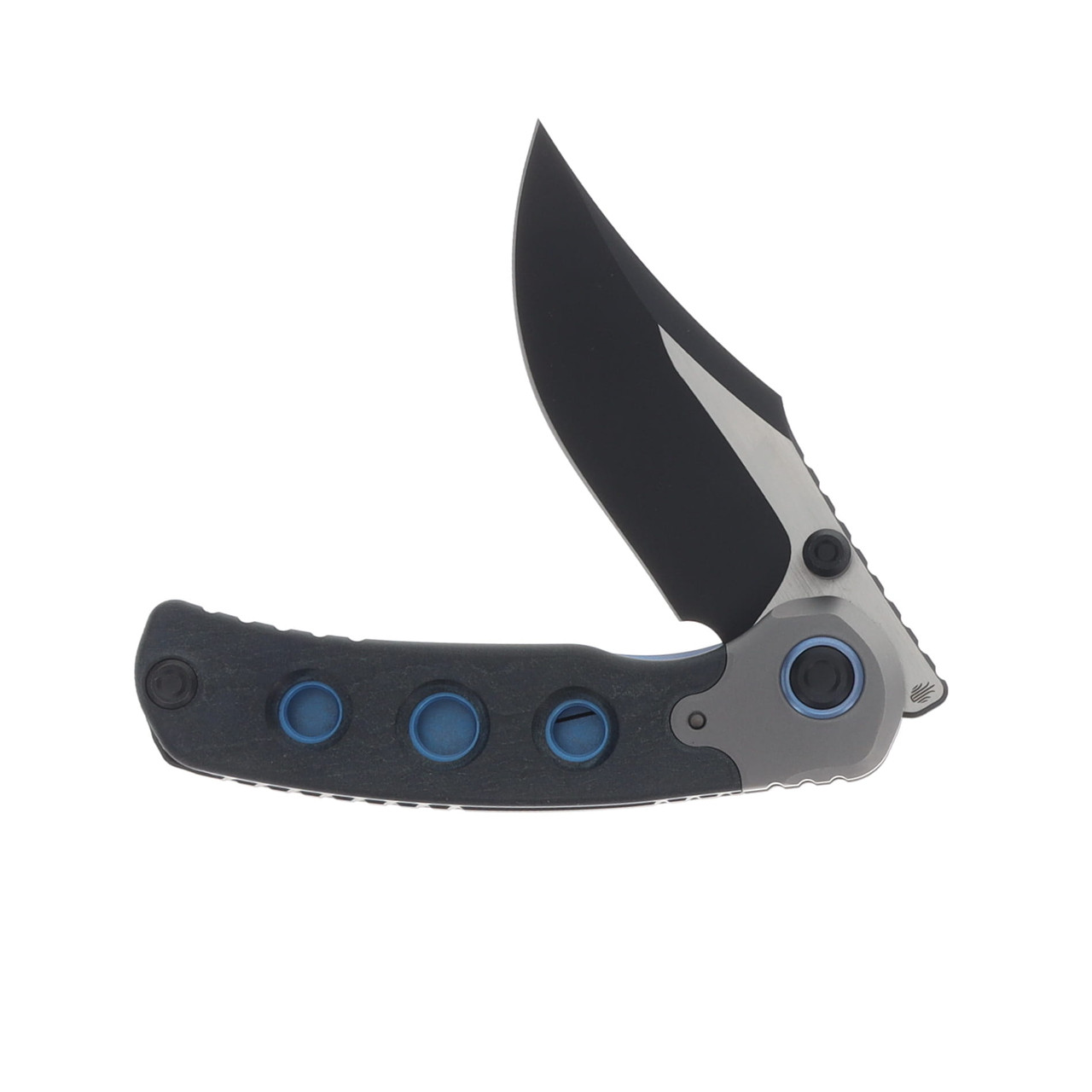 Kizer Pioneer L.F Design Blue Canyon 3.2in Plain Dual Modified Bowie