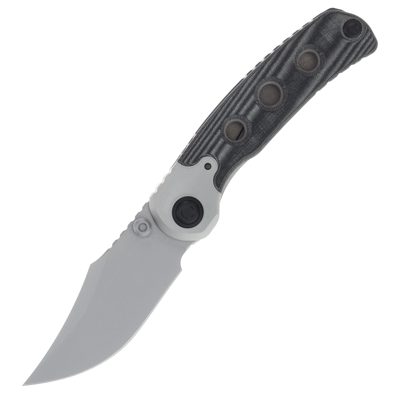 Kizer Pioneer L.F Design 3.2 Inch Plain Stonewash Modified Bowie ZX-FK03A3