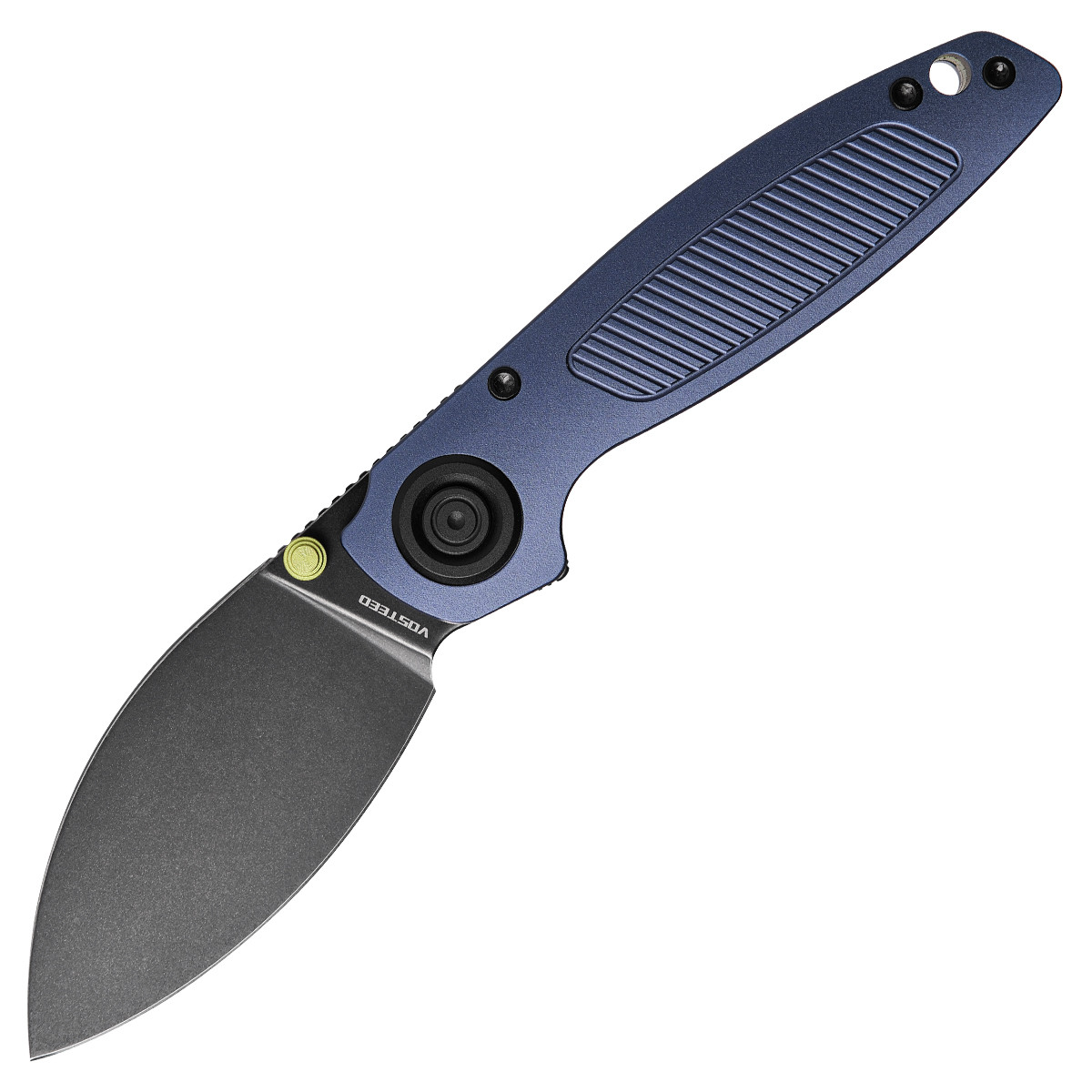 Vosteed Shilin Cutter Vanchor Lock Knife Purple Al 2.9in Stonewash Blade