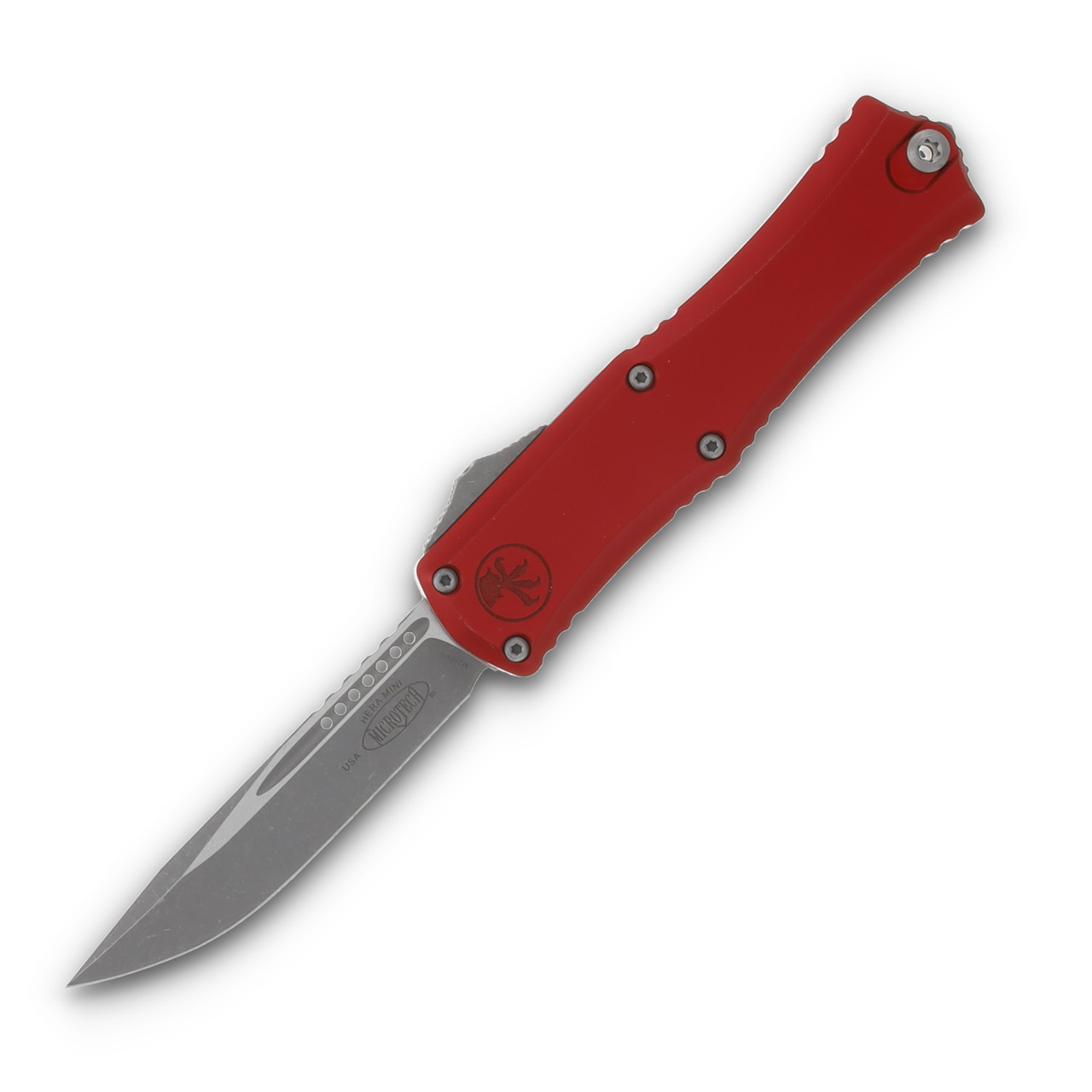 Microtech Mini Hera II OTF Auto Apocalyptic Standard/Red Chassis AUMT1703M10APRD