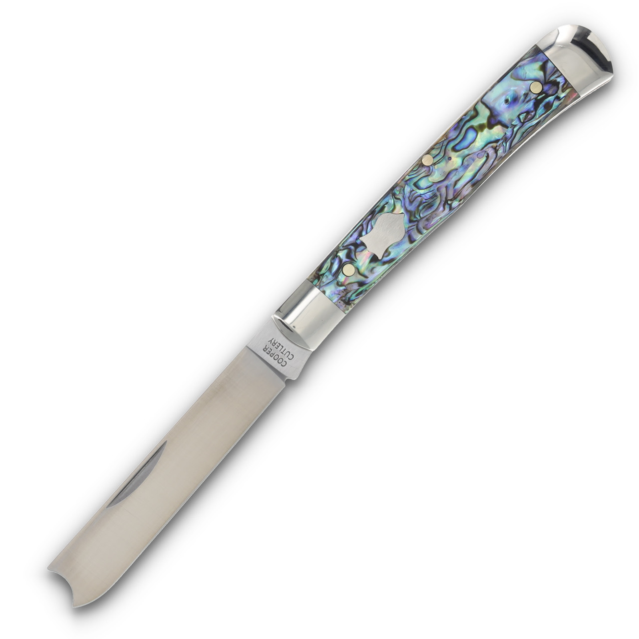 Cooper Cutlery Razor Genuine Abalone Handle CC6219AB