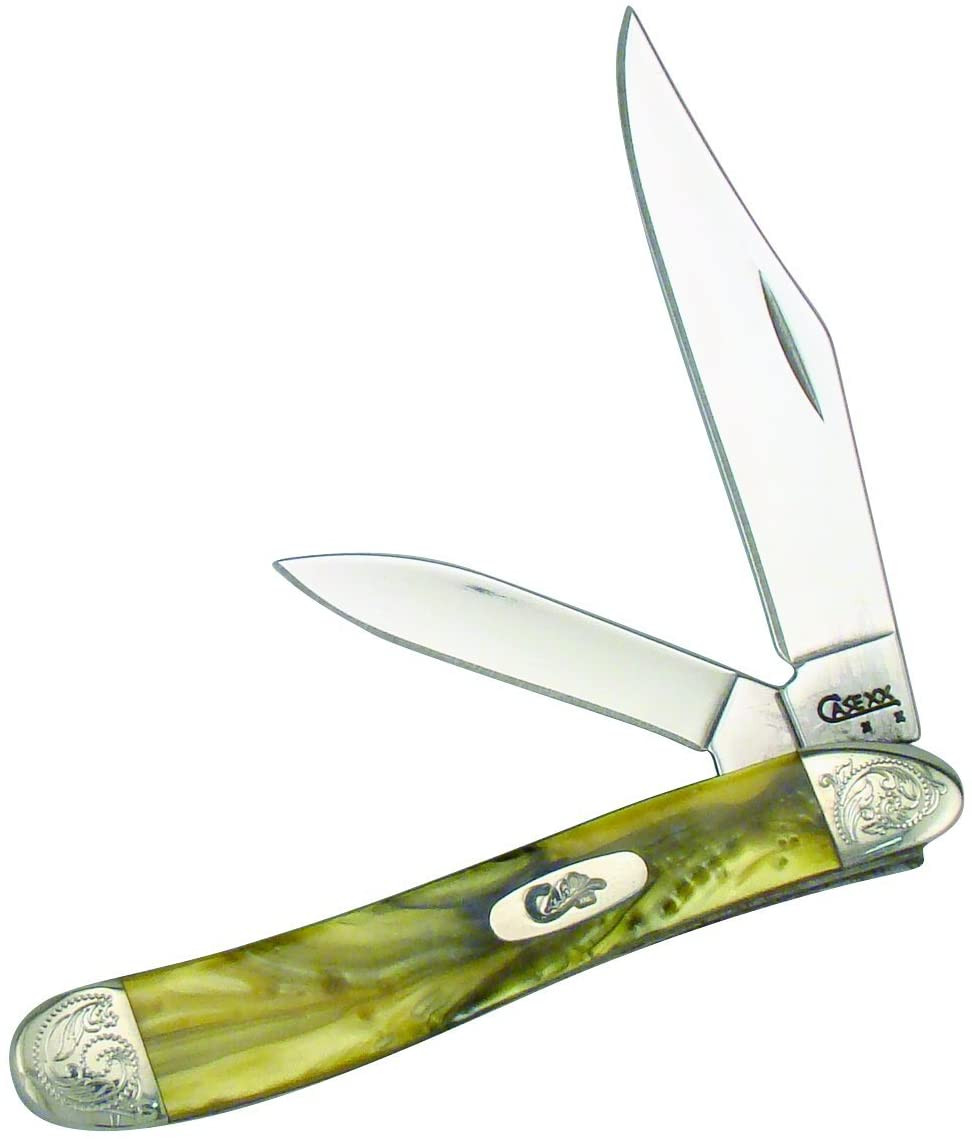 Case 24 Karat Corelon Peanut Folding Knife CA922024KT