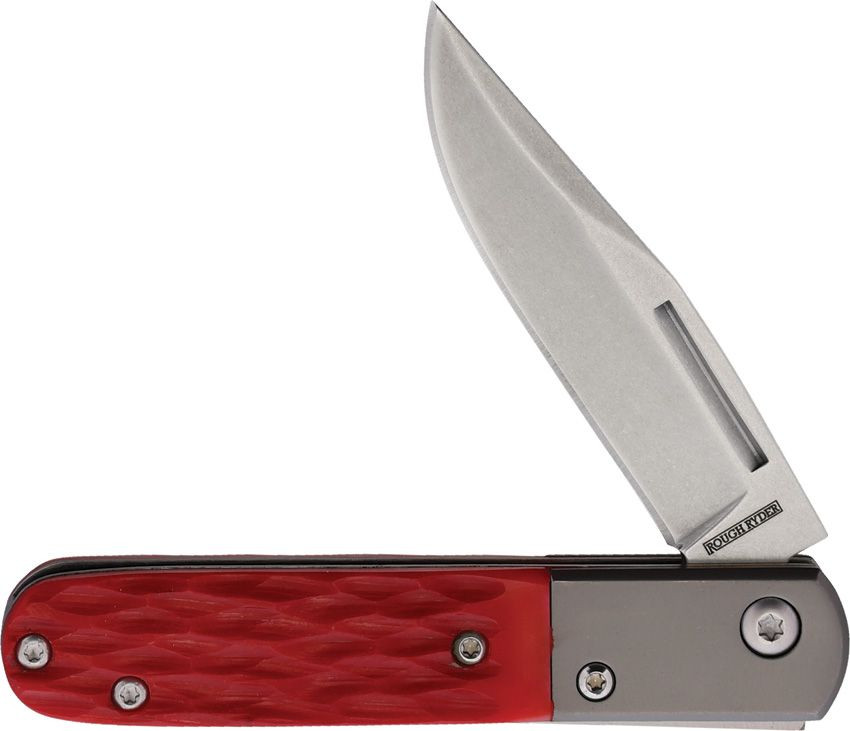 Rough Ryder Barlow Red Jigged Bone Handle RR2612 - Smoky Mountain