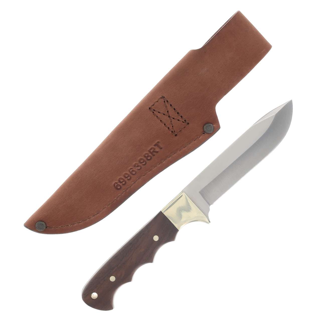 Puma SGB Wildcat Jacaranda Wood Hunting Knife 4.6in Drop Point
