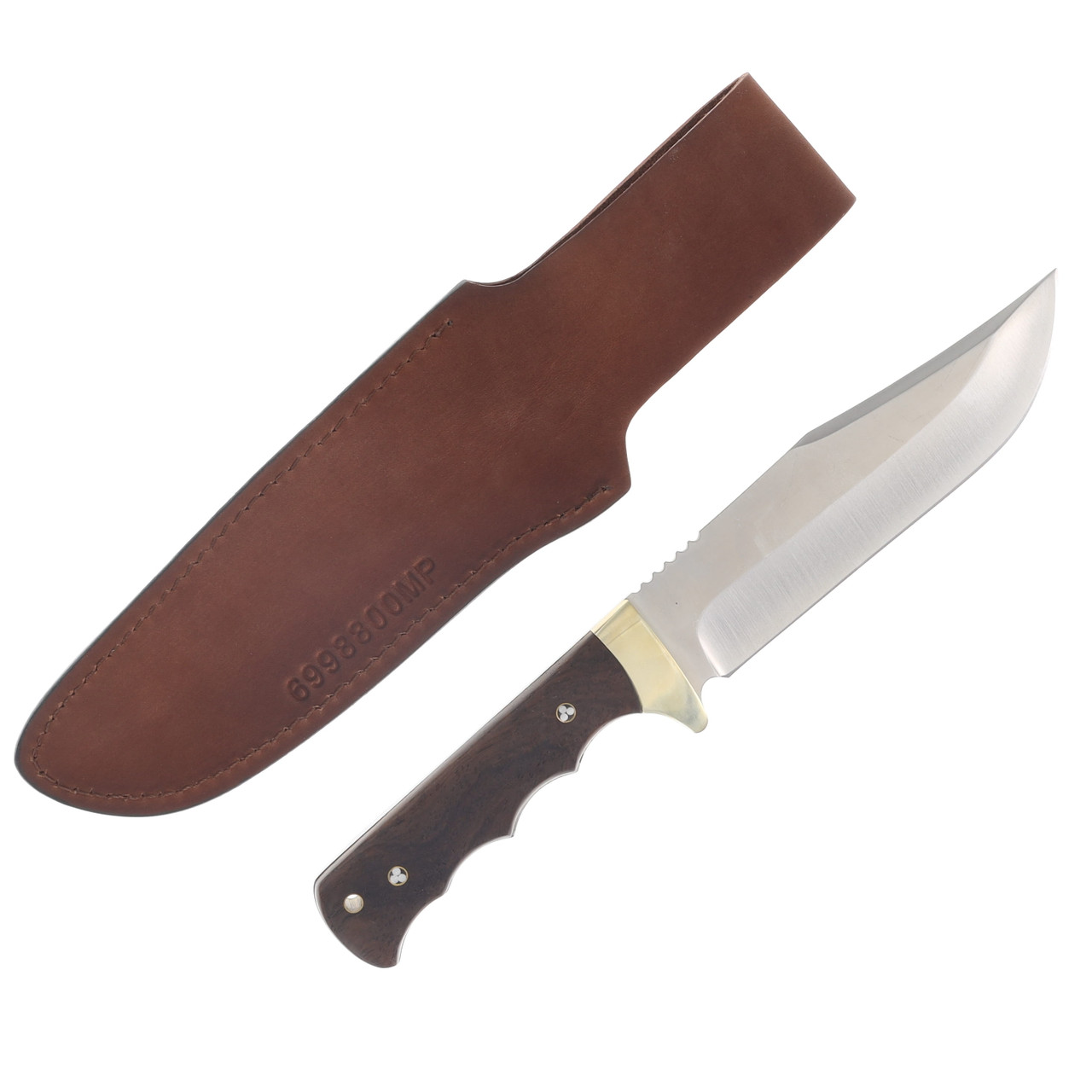 Puma SGB Big Bear Bowie Jacaranda Wood Hunting Knife 5.5in Clip