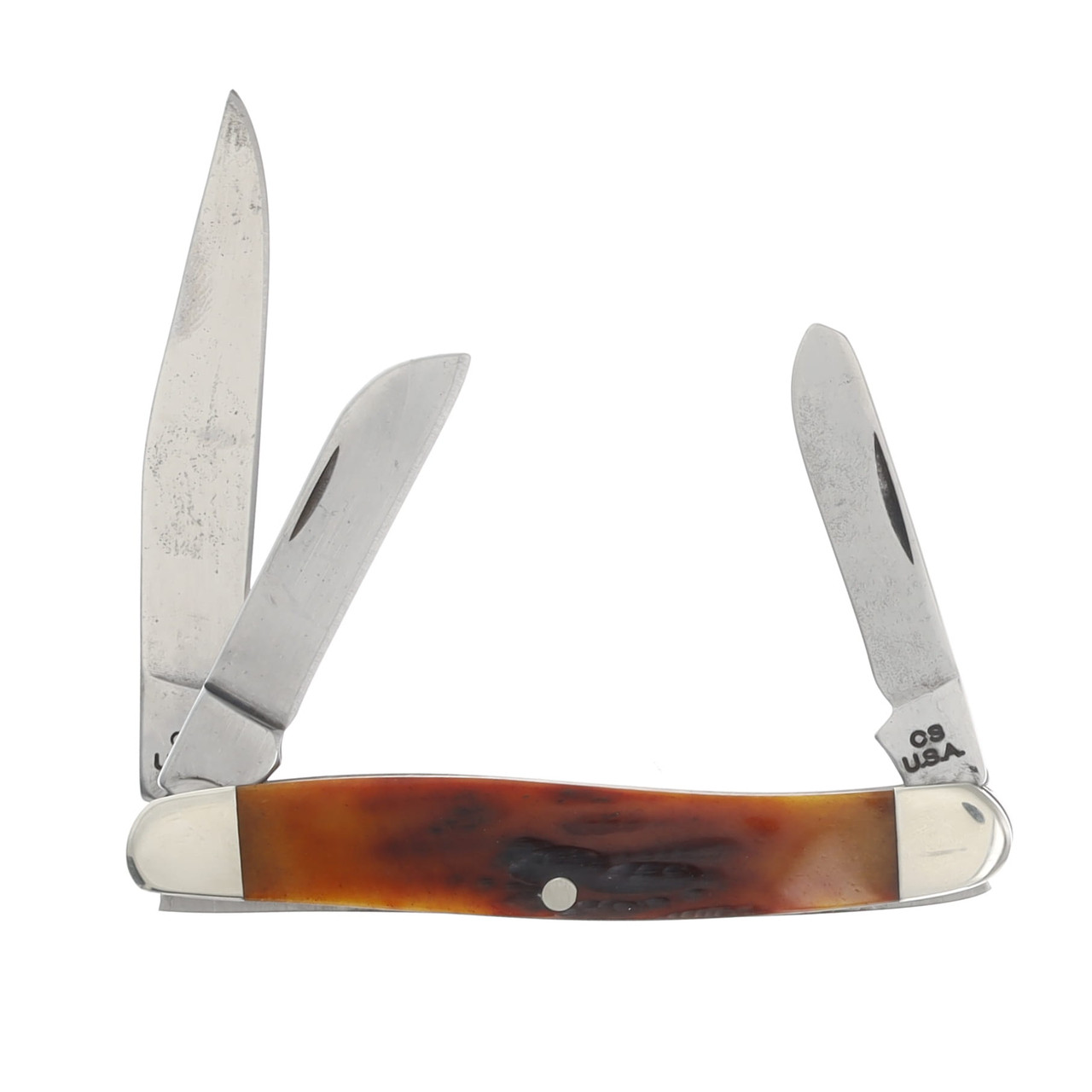 Bear & Son Large Stockman – Klassisches Taschenmesser Mit Mehreren Klingen, Große Ausführung