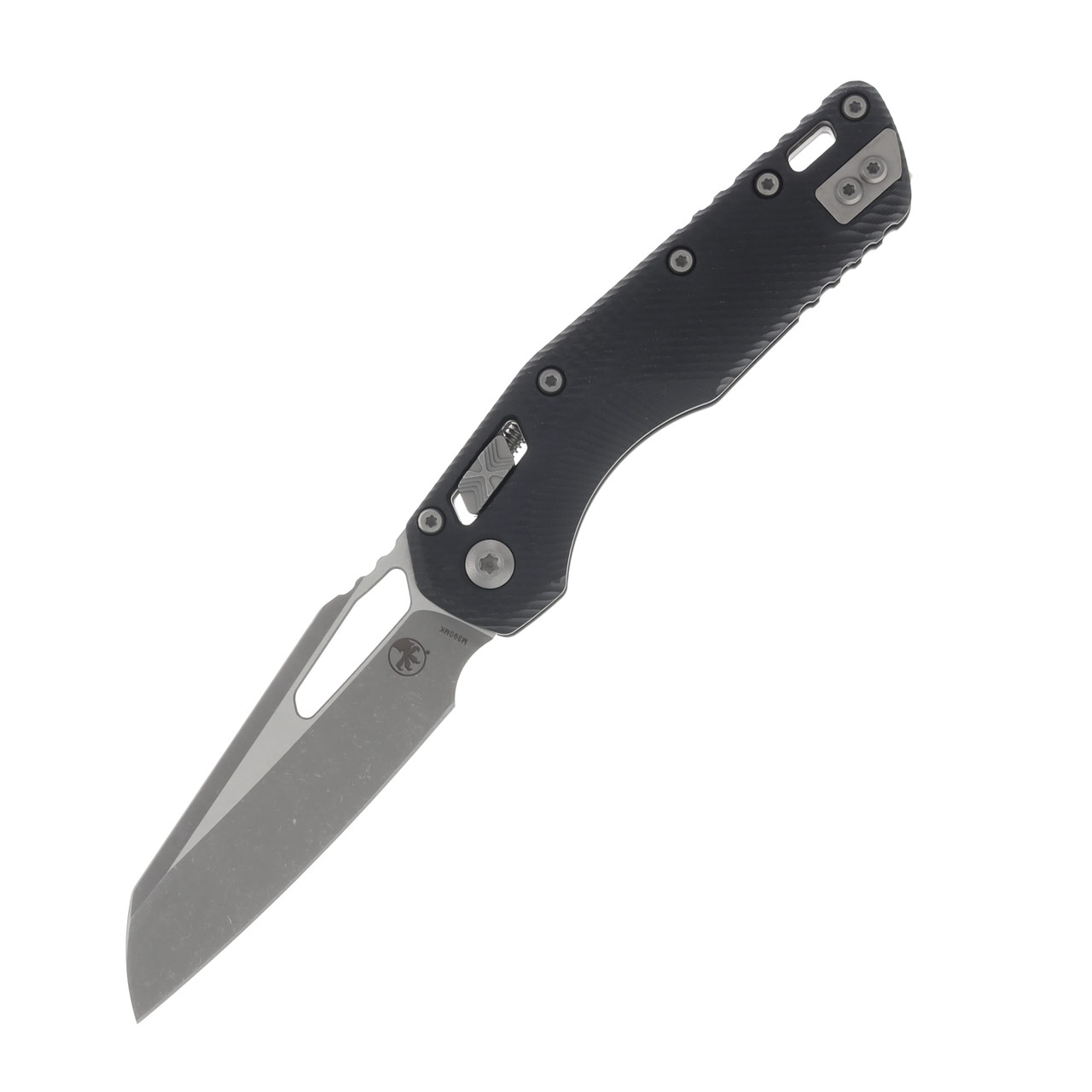Microtech MSI RAM-LOK Folding Knife Apocalyptic Standard/Fluted Black G-10 MT21010APFLGTBK