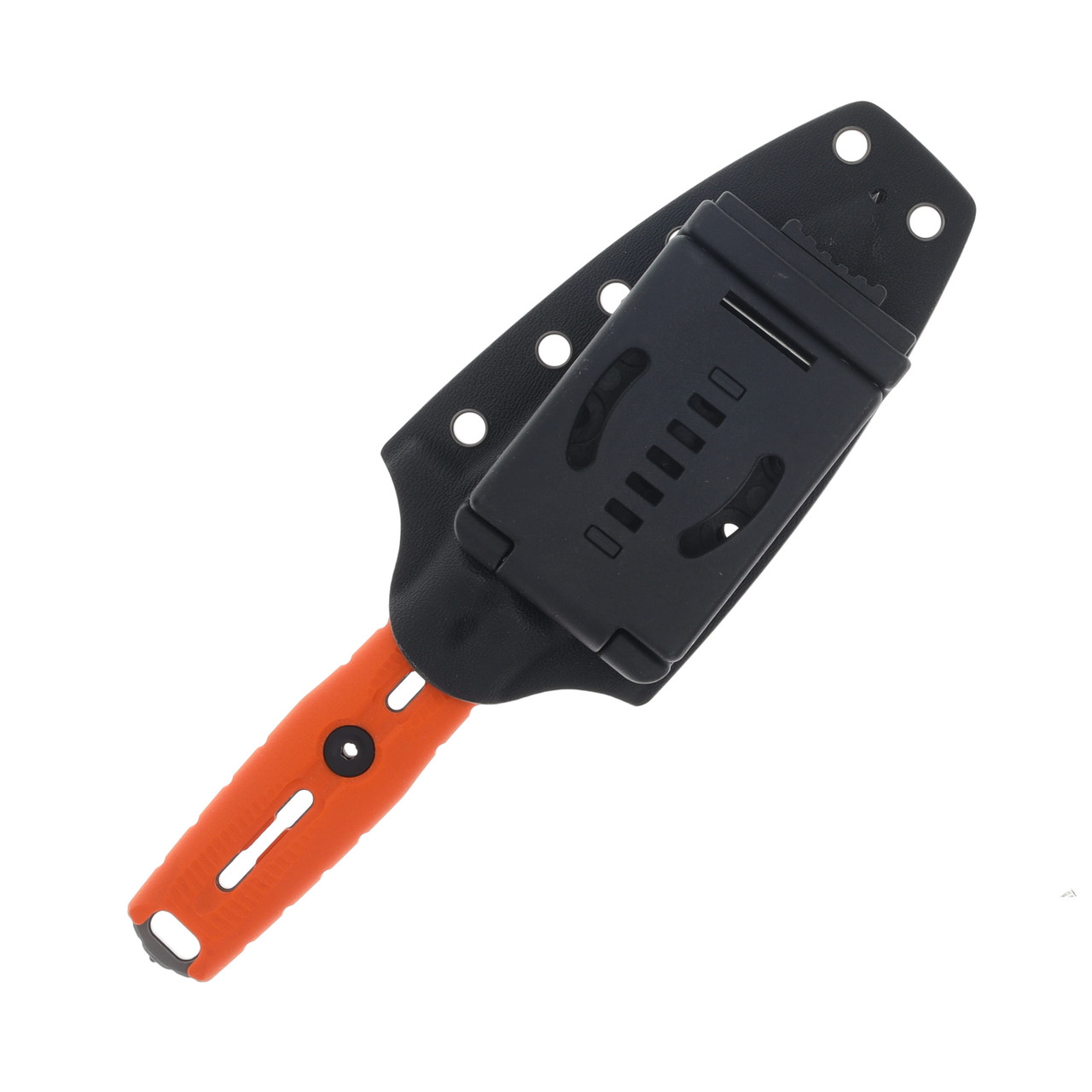 Kizer Norcross Fixed Blade Knife Stonewash Nitro-V/Orange G-10 ZX