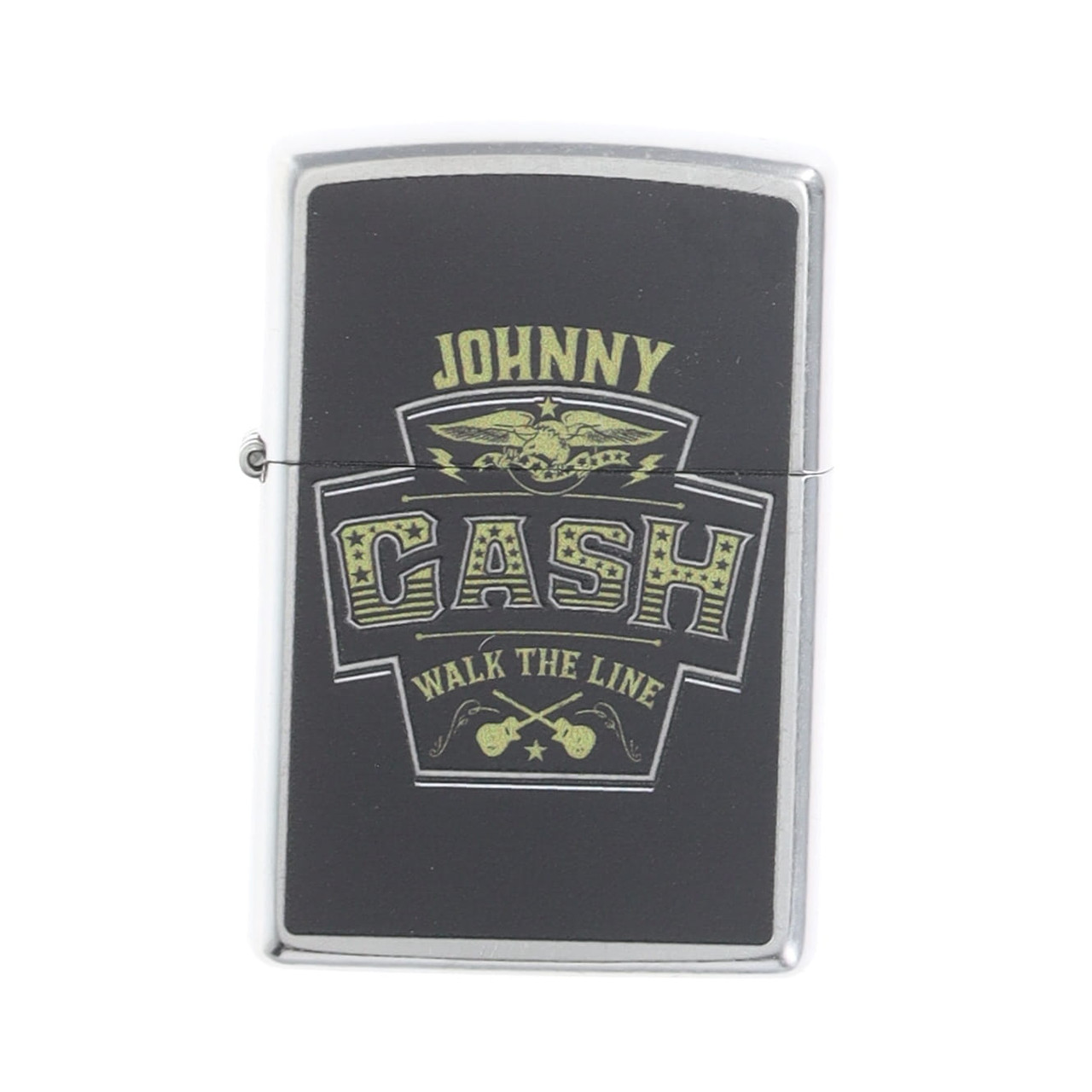 Zippo Johnny Cash Design Street Chrome ZP46592