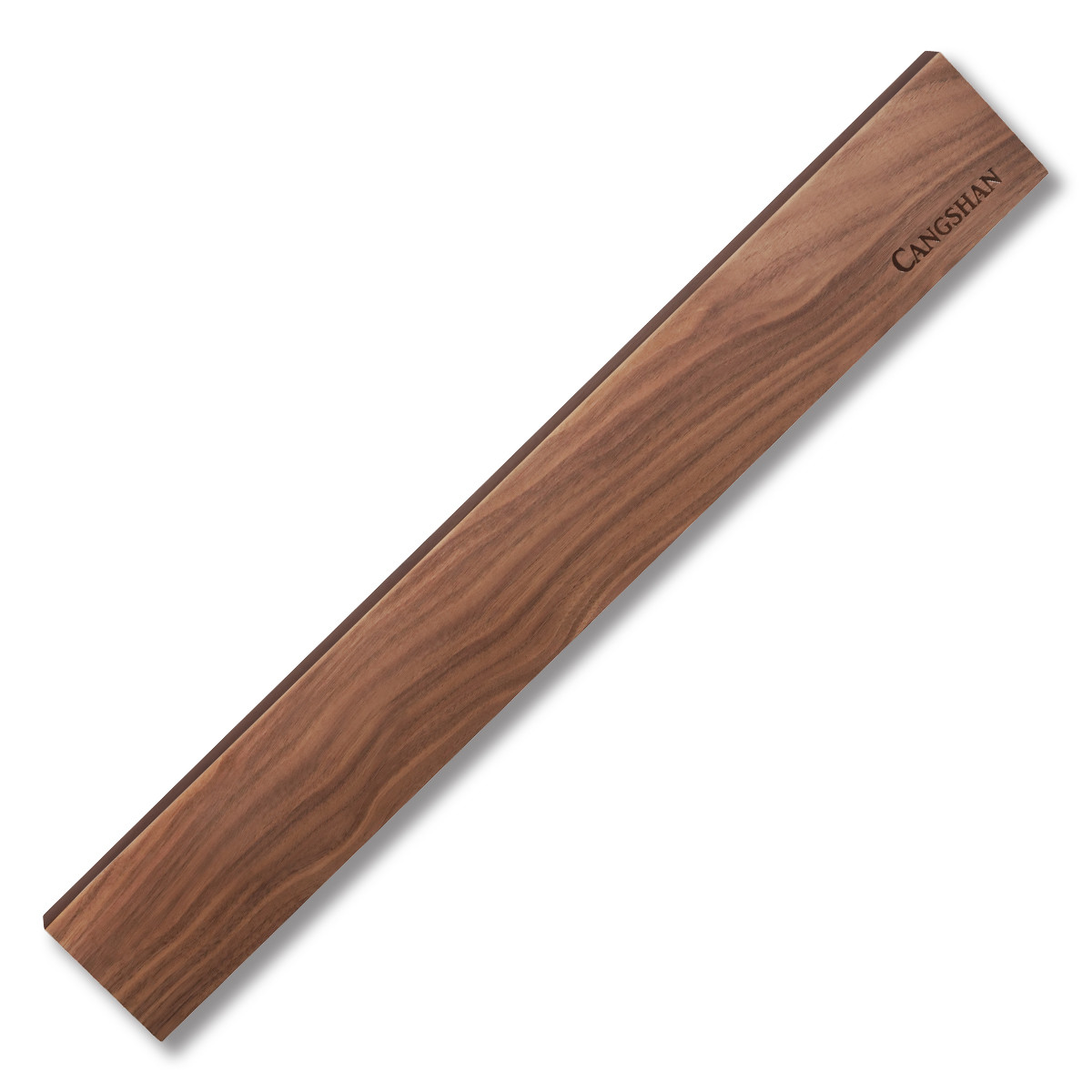 Cangshan Walnut Wood Magnetic Knife Bar 18 Inch