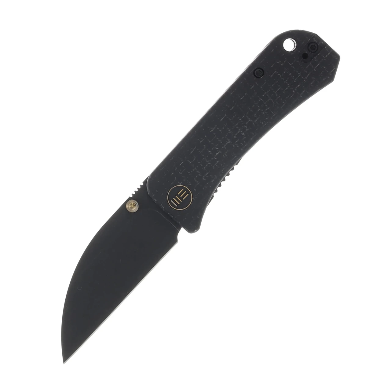 WE Knife Co Banter 2.85 Inch Plain Black Stonewash Wharncliffe