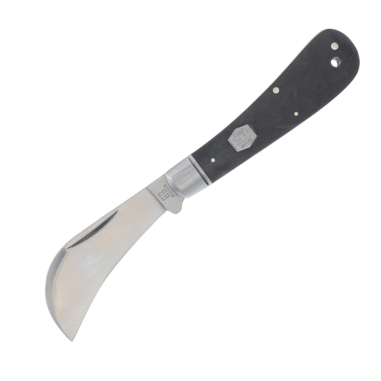 Rough Ryder Midnight Ice Hawkbill Folding Knife RR1998