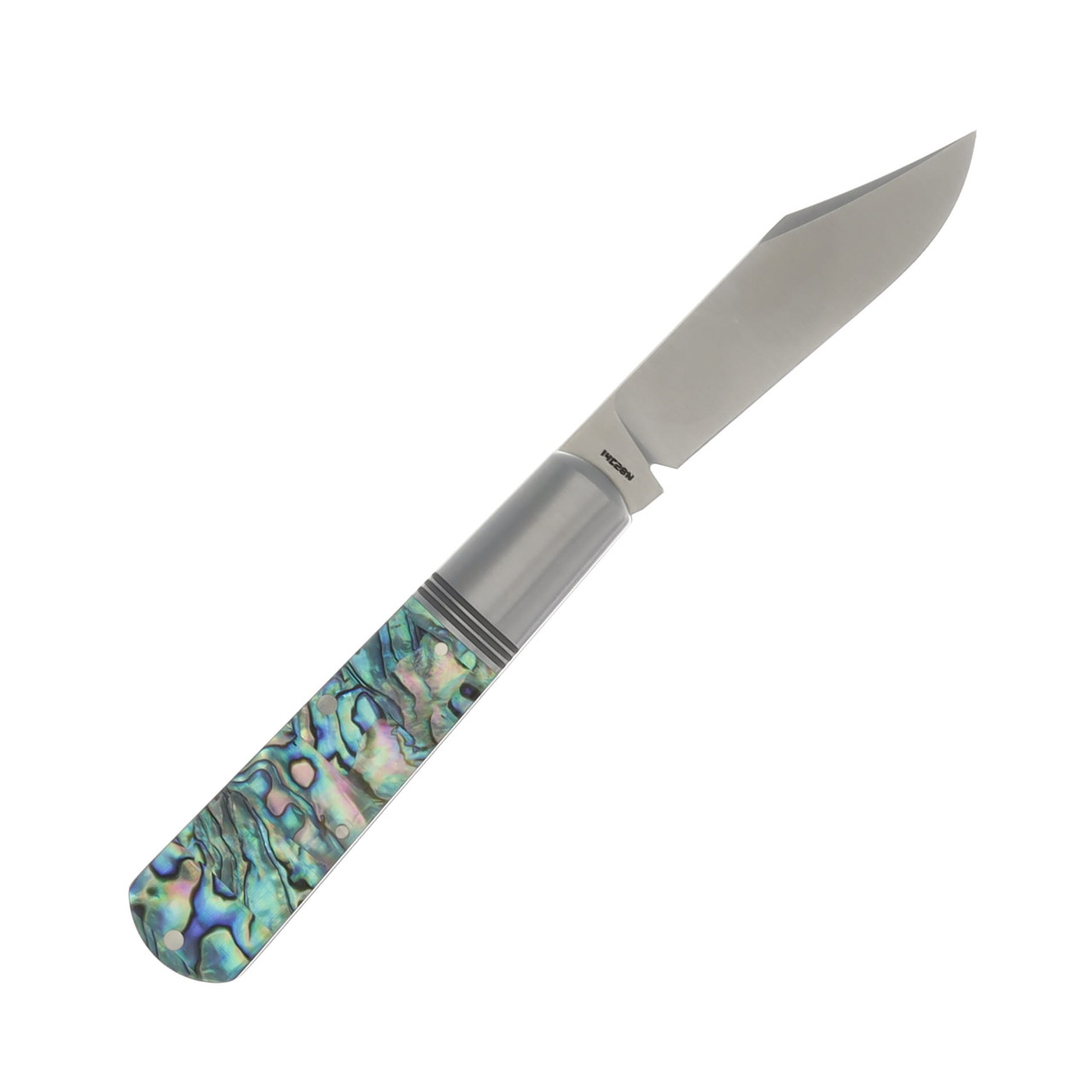 Jack Wolf Gateway Barlow Folding Knife Abalone GW-BAR-01-ABALONE